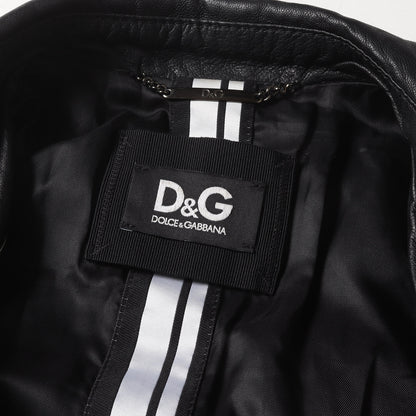 ラムスキンレザー ジップ ブルゾン / ジャケット