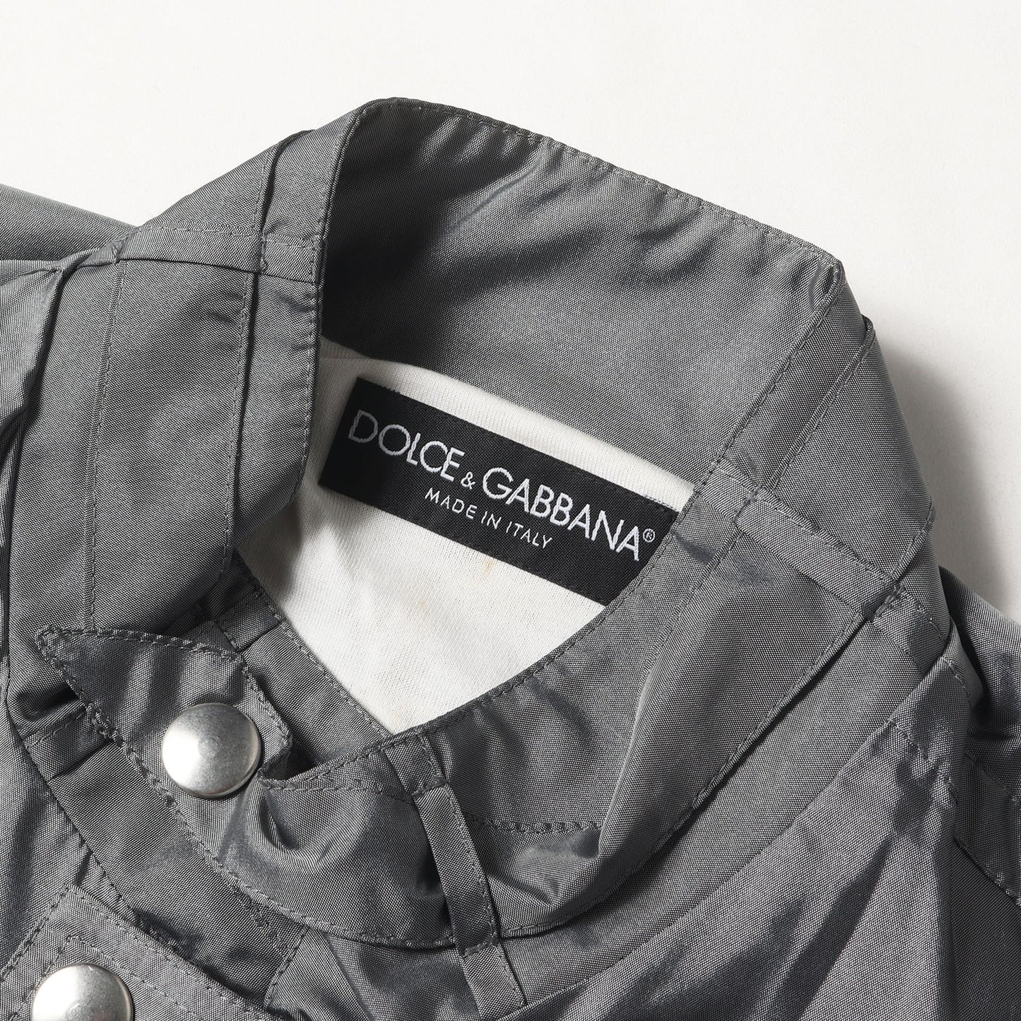 ワッペン付き フルジップ フライトジャケット