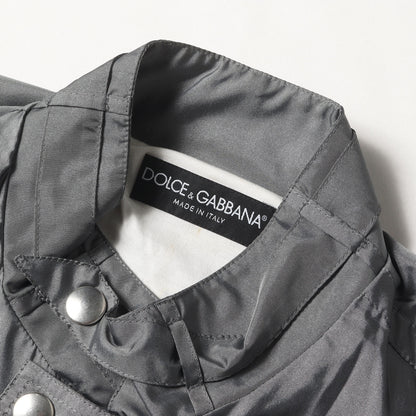 ワッペン付き フルジップ フライトジャケット