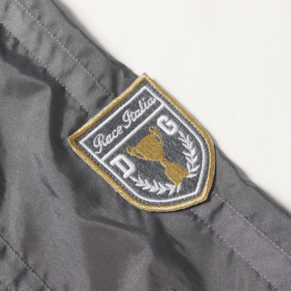 ワッペン付き フルジップ フライトジャケット