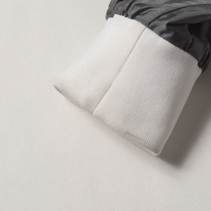 ワッペン付き フルジップ フライトジャケット