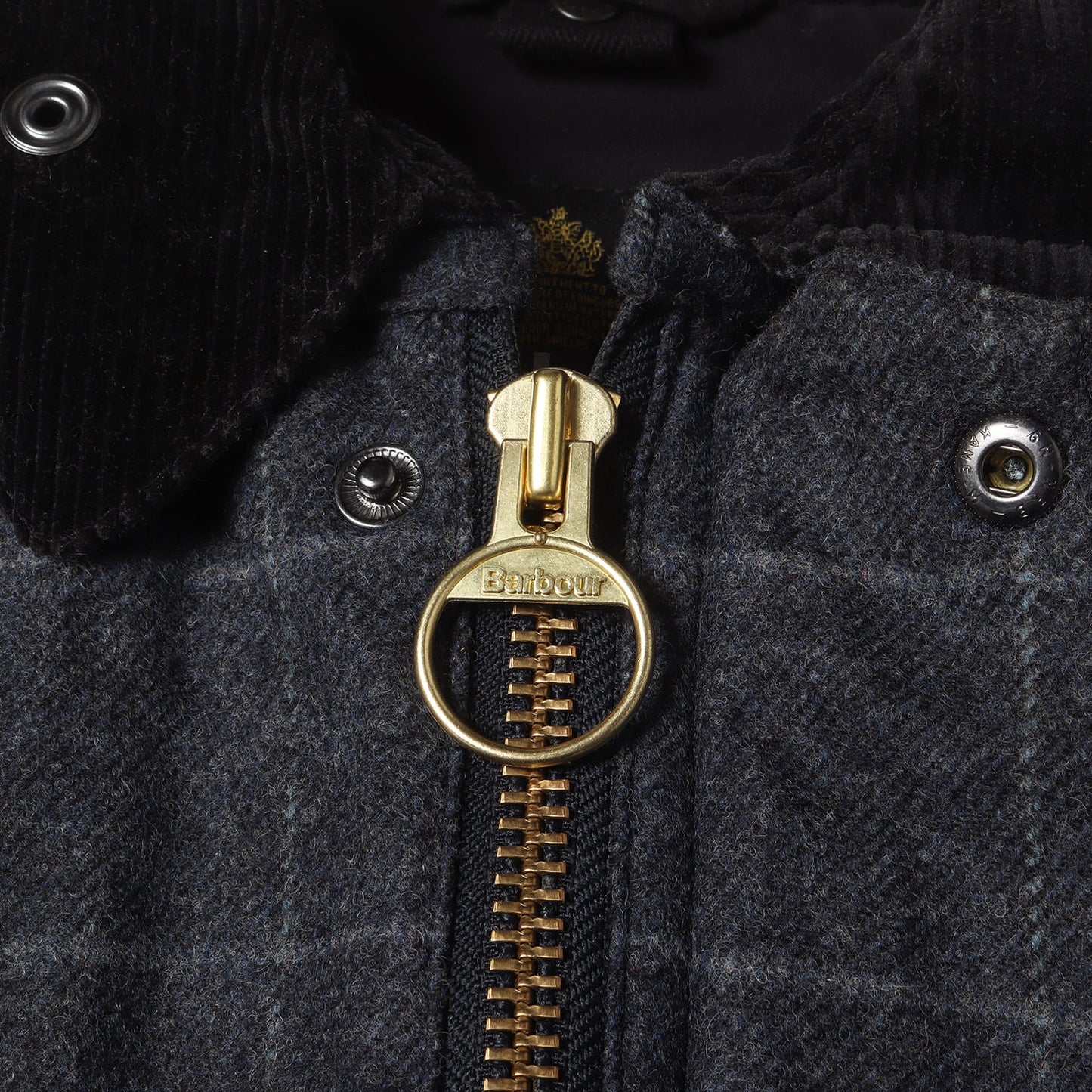 ビデイル ワックスドウール チェック スリム ジャケット (SL BEDALE JACKET)