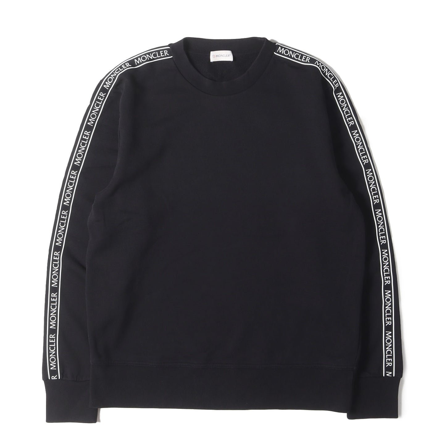 21AW 袖ロゴライン クルーネック スウェット(MAGLIA GIROCOLLO)