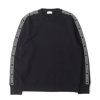 21AW 袖ロゴライン クルーネック スウェット(MAGLIA GIROCOLLO)
