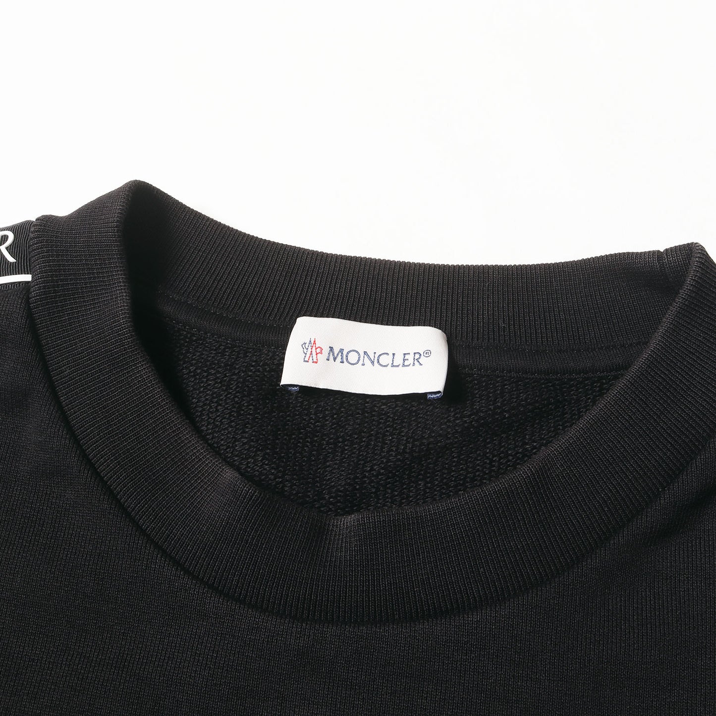 21AW 袖ロゴライン クルーネック スウェット(MAGLIA GIROCOLLO)