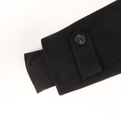 レイヤードデザイン 2WAY メルトンウール チェスターコート