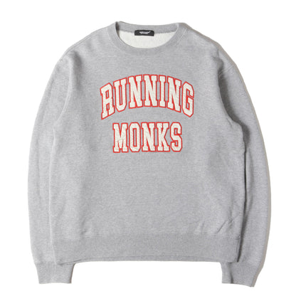 22AW RUNNING MONKS アップリケロゴ スウェット