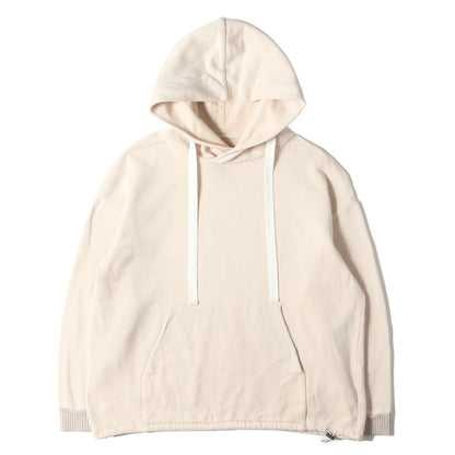 ドローコード付き スウェットパーカー