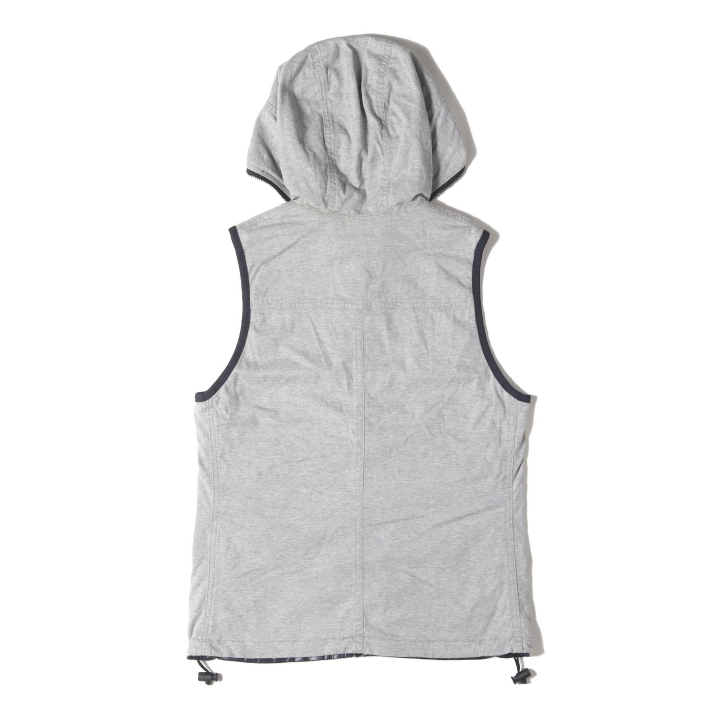 リバーシブル ナイロン フード ベスト