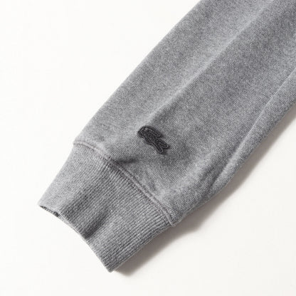 エンボスロゴ クルーネック スウェット