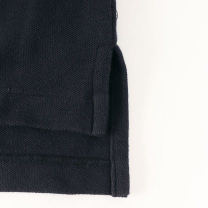 90s ワンポイント刺繍 鹿の子 ポロシャツ
