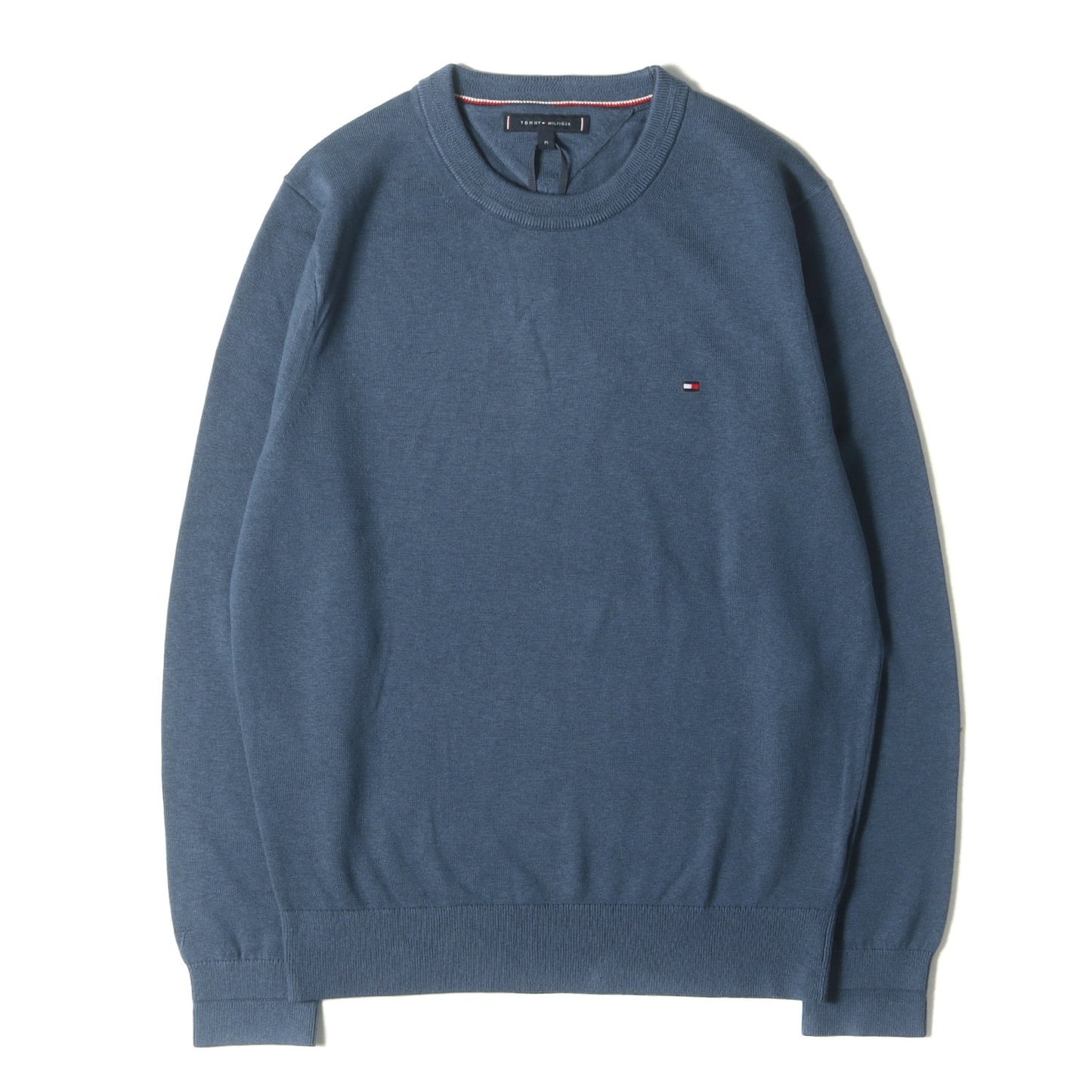 コットン/シルク クルーネック ニット(COTTON SILK BLEND CREW NECK)