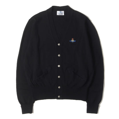 オーブ刺繍 メリノウールニット カーディガン