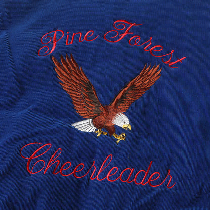 90s 両面刺繍 襟付き コーデュロイ スタジャン / USA製 Rennoc