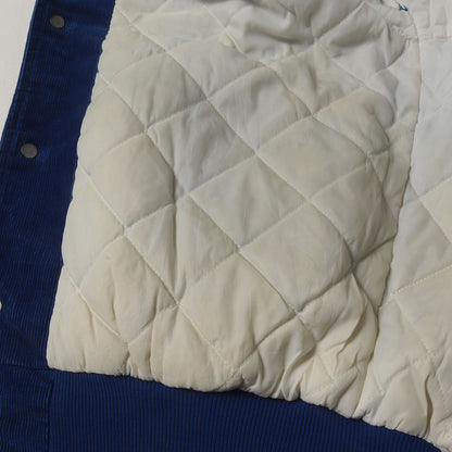 90s 両面刺繍 襟付き コーデュロイ スタジャン / USA製 Rennoc