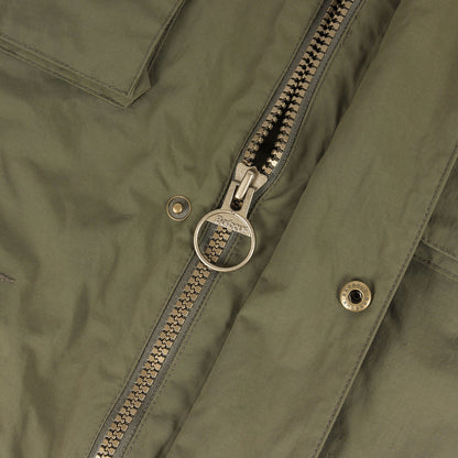 裏地キルティング ウォータープルーフナイロン ジャケット