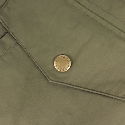 裏地キルティング ウォータープルーフナイロン ジャケット