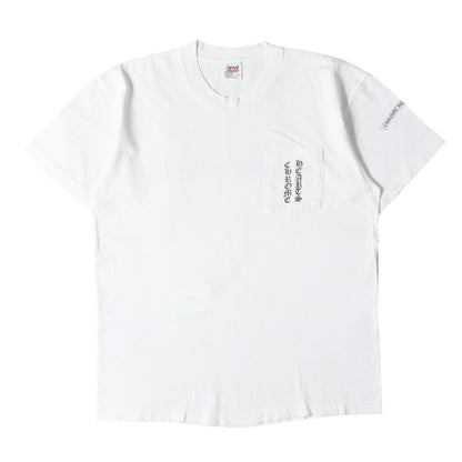 90s オールドモデル スクロールロゴ ポケットTシャツ(anvilボディ)