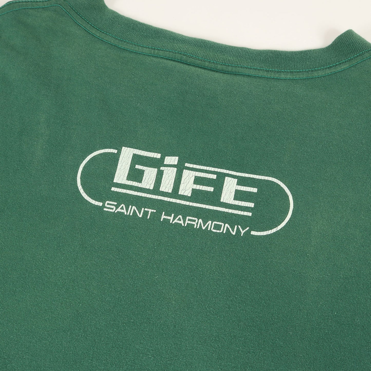 22SS ヴィンテージ加工 グラフィック ロングスリーブ Tシャツ(LE TEE / CREATION)