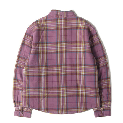 パイルライニング チェック フランネルシャツ(Pile Lined Plaid Flannel Shirt)