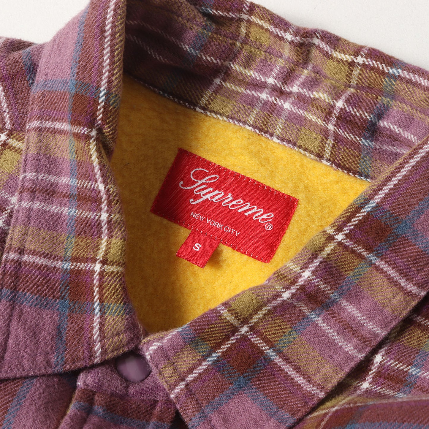 パイルライニング チェック フランネルシャツ(Pile Lined Plaid Flannel Shirt)