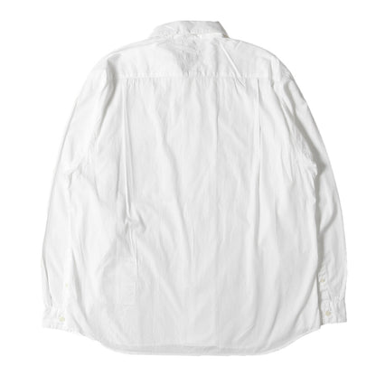 23SS ×Kvadrat デザイン ポケット コットンブロード シャツ(POCKET REGULAR COLLAR BIG SHIRT)
