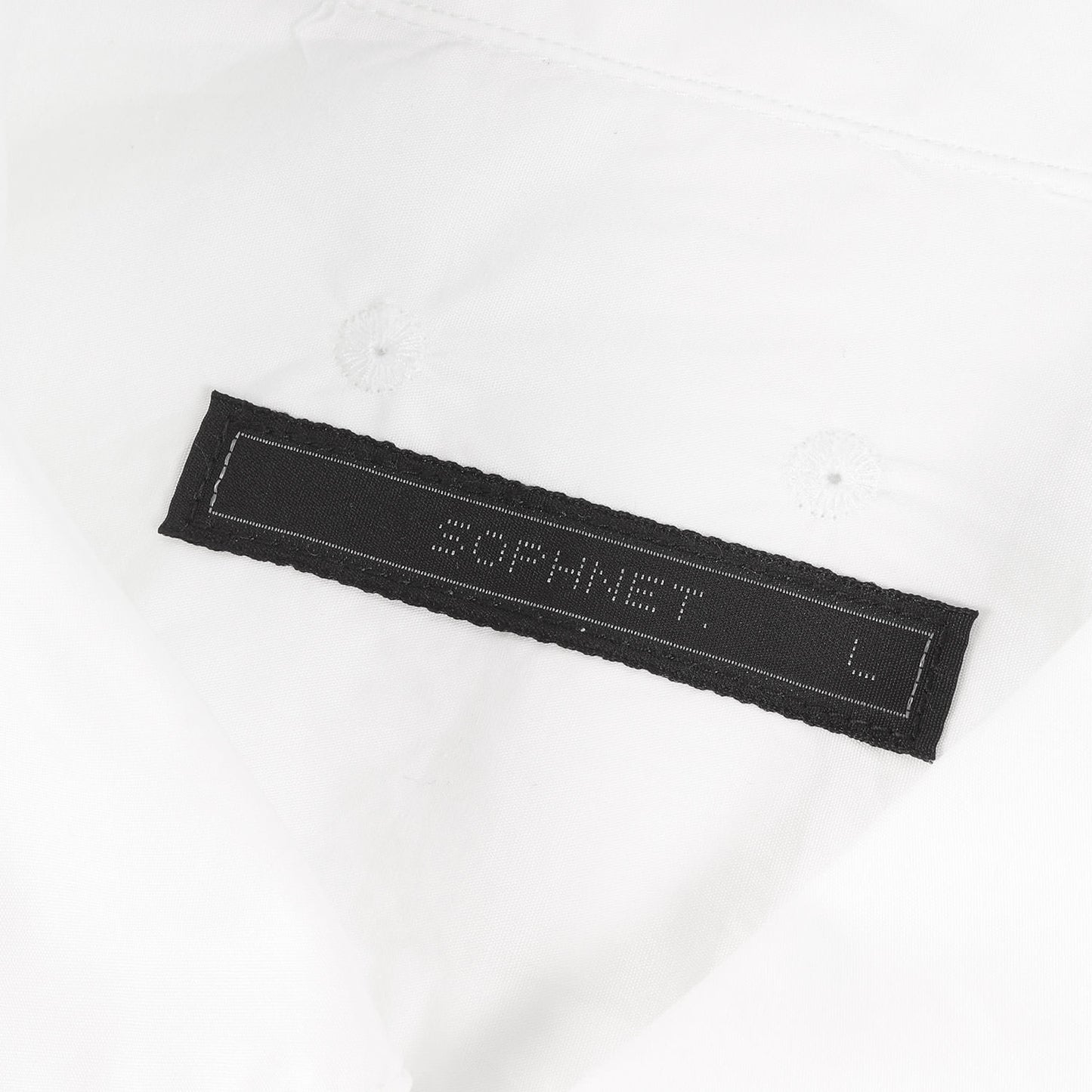 23SS ×Kvadrat デザイン ポケット コットンブロード シャツ(POCKET REGULAR COLLAR BIG SHIRT)