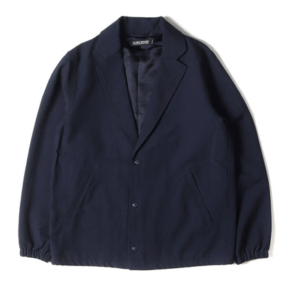 ウールサージクロス ラペル コーチジャケット(Wool Serge Lapel Coach Jacket)