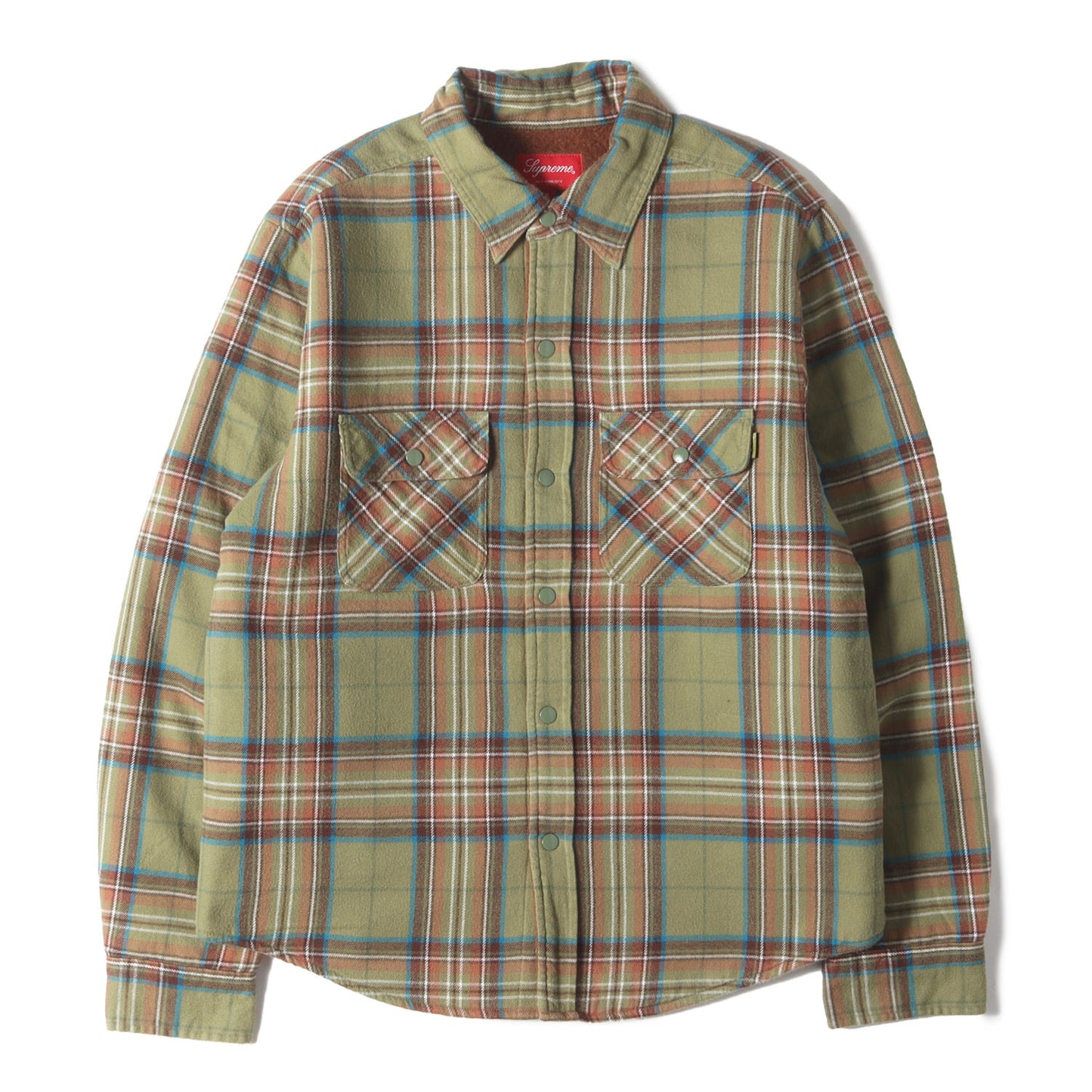 パイルライニング チェック フランネルシャツ(Pile Lined Plaid Flannel Shirt)