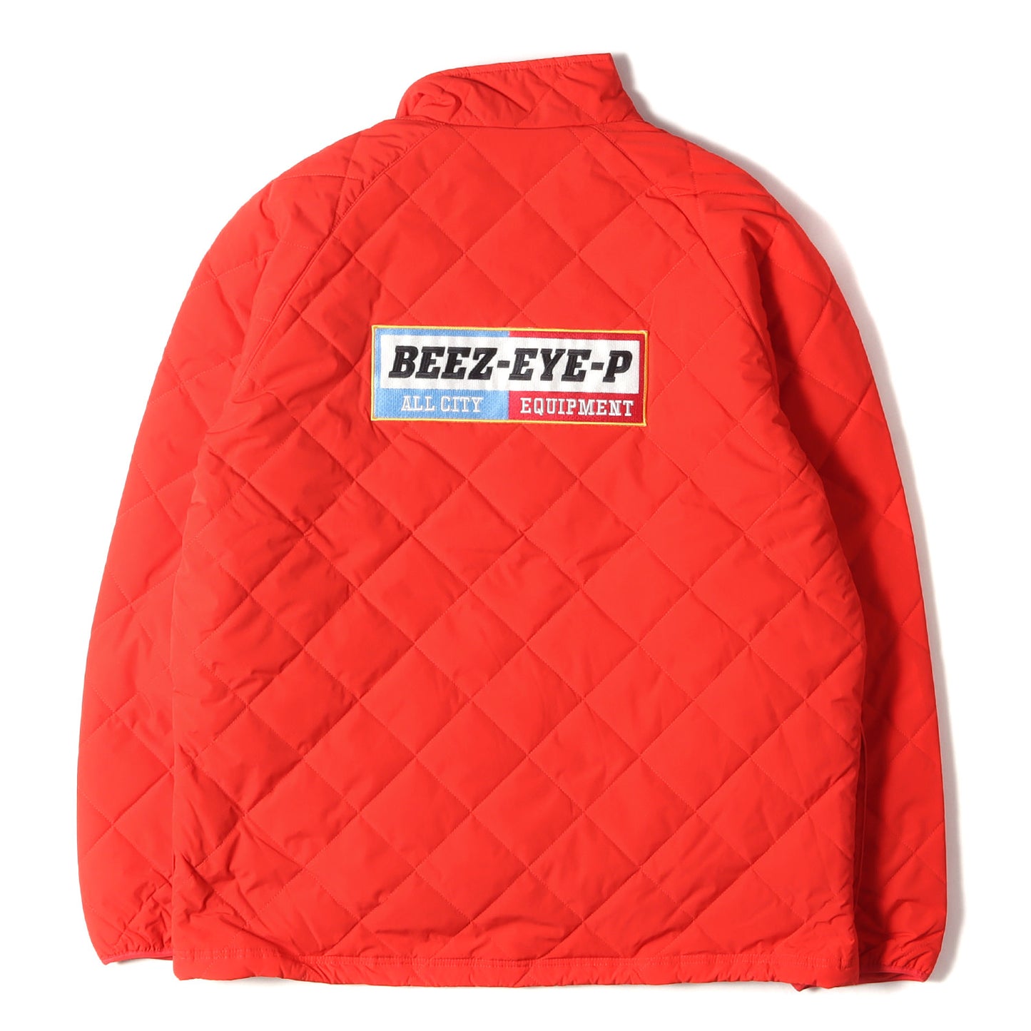 22SS ワッペン付き キルティング ジャケット(BEEZ-EYE-P ALL CITY EQUIPMENT QUILTING JACKET)