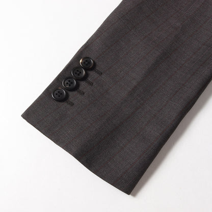 ストライプ テーラードジャケット / スラックスパンツ セットアップ / スーツ