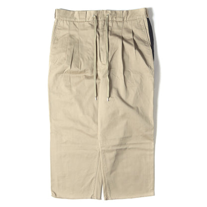 23SS ×Dickies サイドテープ付き 2タック ワイド ワークパンツ(side tape adjustable length 2 tucks work pant.)