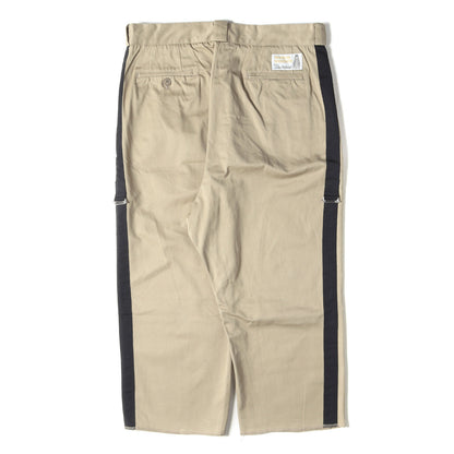 23SS ×Dickies サイドテープ付き 2タック ワイド ワークパンツ(side tape adjustable length 2 tucks work pant.)
