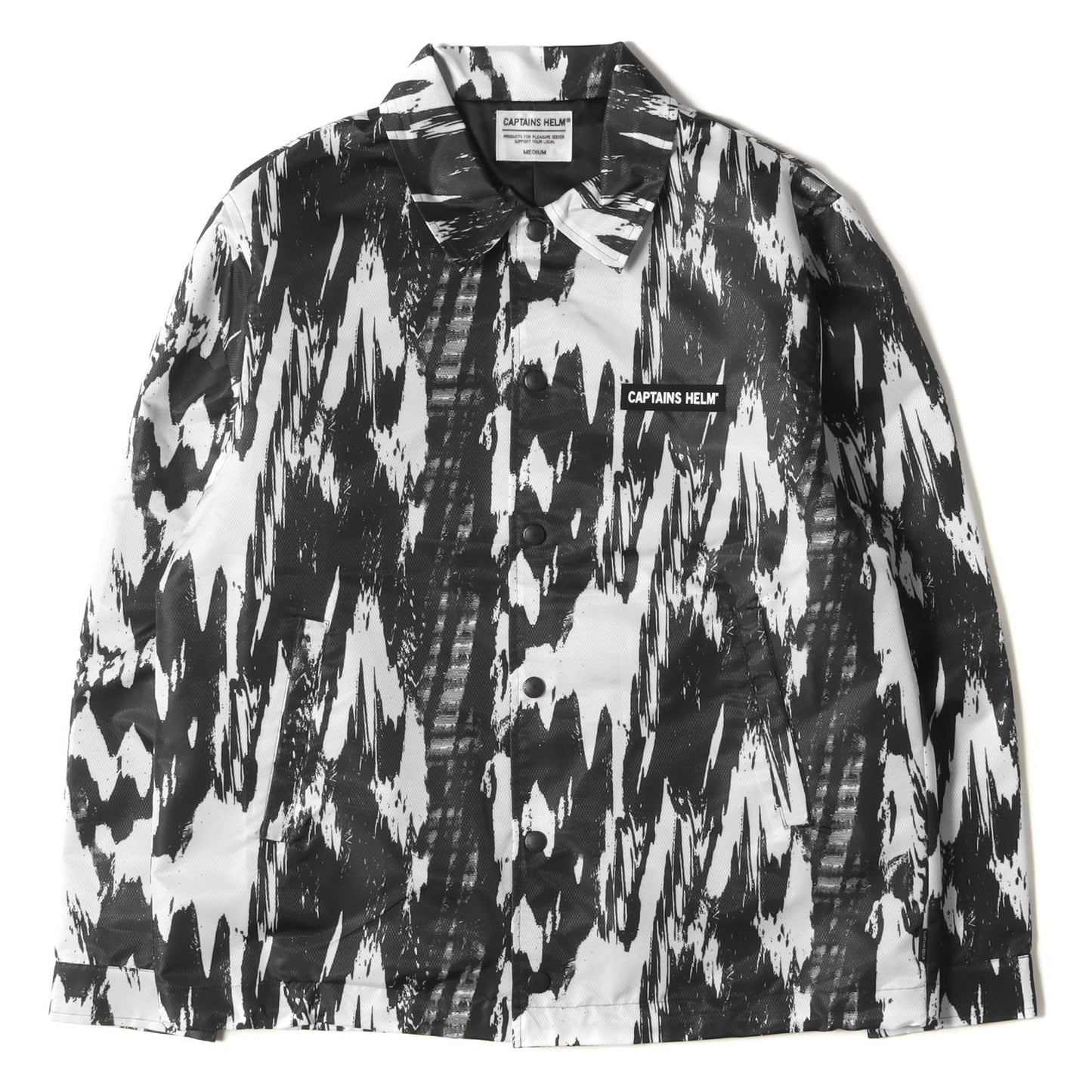 21AW 総柄グラフィック ウォータープルーフ コーチジャケット(WATER-PROOF COACH JACKET)