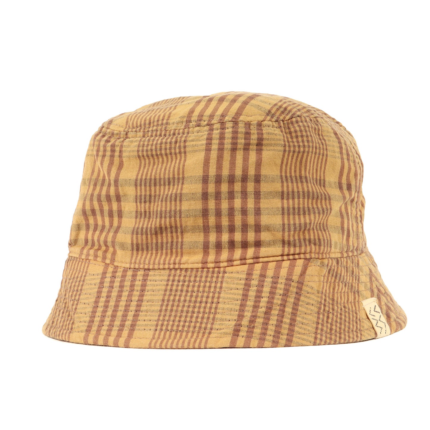 20SS チェック ドーム フラップ ハット(DOME FLAP HAT)