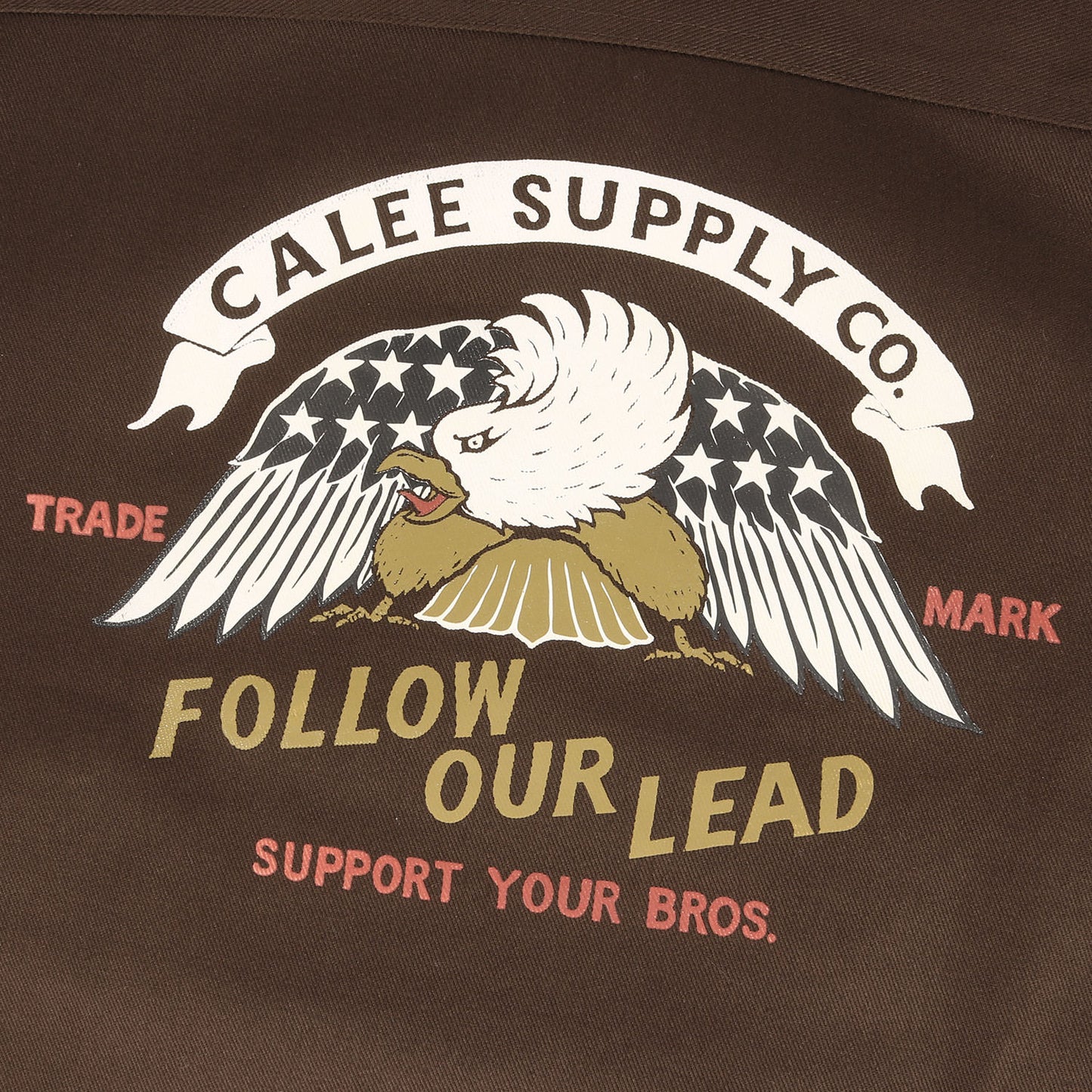 イーグルロゴ T/Cツイル スイングトップ ジャケット