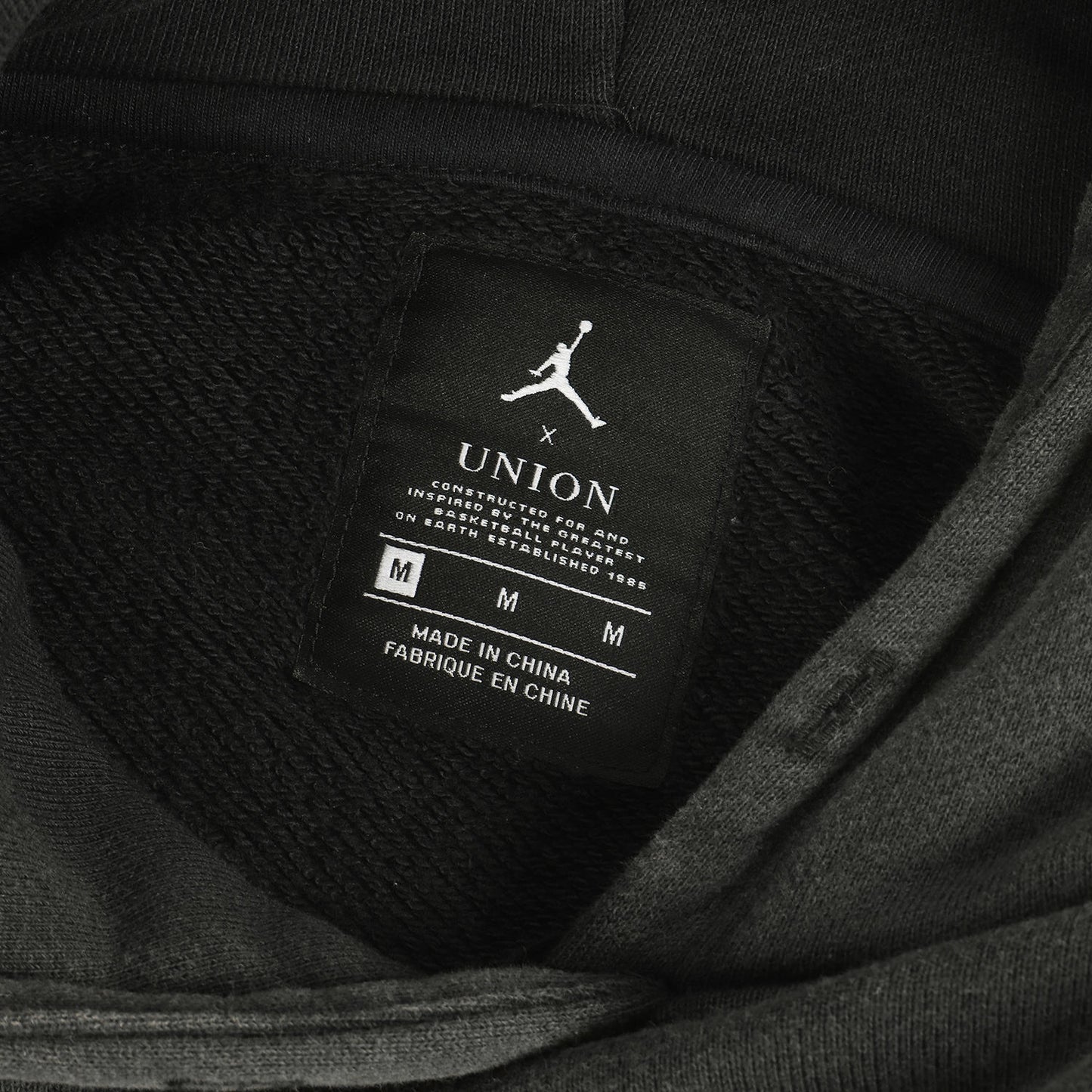 ×UNION JORDAN フェード加工 ジャンプマン スウェットパーカー(J UN 2.0 PO HOODY)
