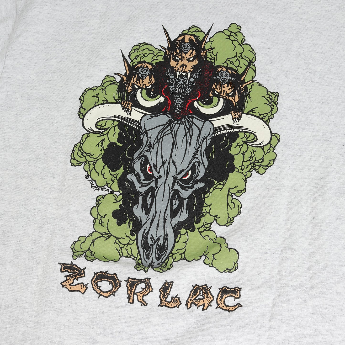 90s ZORLAC マルチプリント Tシャツ(USA製)