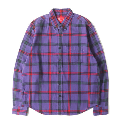 タータンチェック ボタンダウン ネルシャツ(Tartan Flannel Shirt)