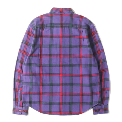 タータンチェック ボタンダウン ネルシャツ(Tartan Flannel Shirt)