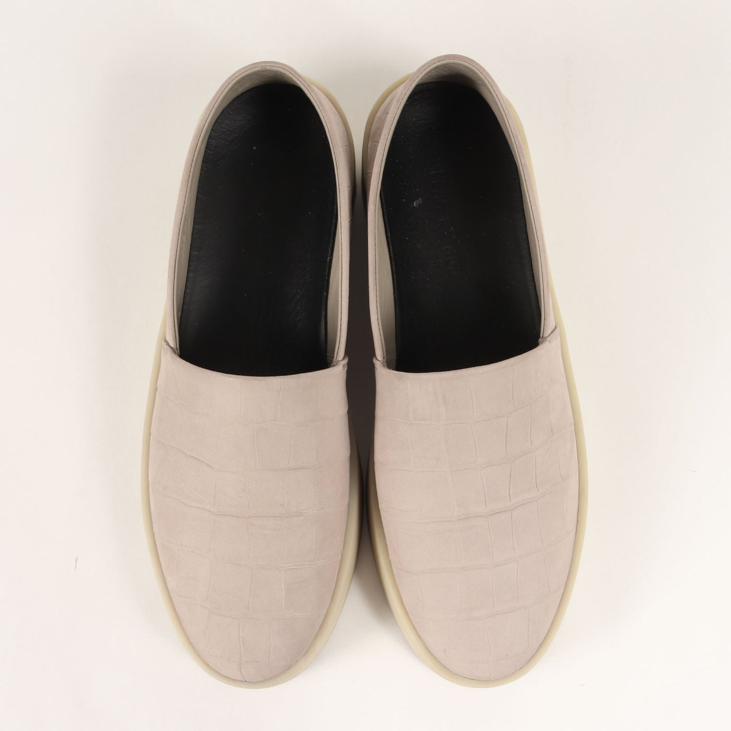 21AW クロコダイル型押しレザー ローファー / スリッポン スニーカー (THE LOAFER CRO)