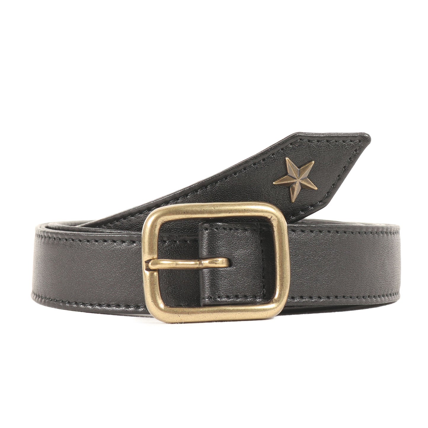 23AW スタースタッズ レザー ベルト(BELT)