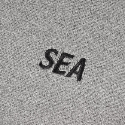 24AW ロゴ刺繍 コットン/カシミヤ/ウール ニット セーター