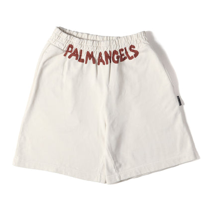 24SS ブランドロゴ スウェットショーツ(shorts with logo print)