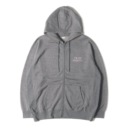 22AW ライフル グラフィック ジップ スウェットパーカー(ZIP HOODIE)