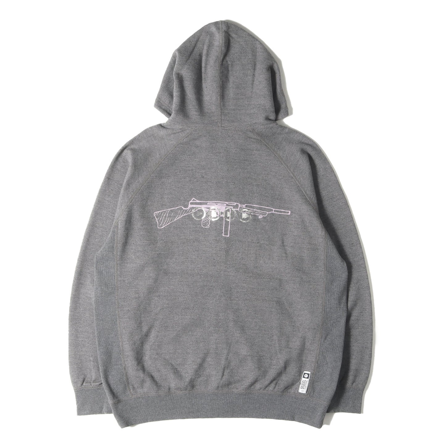 22AW ライフル グラフィック ジップ スウェットパーカー(ZIP HOODIE)