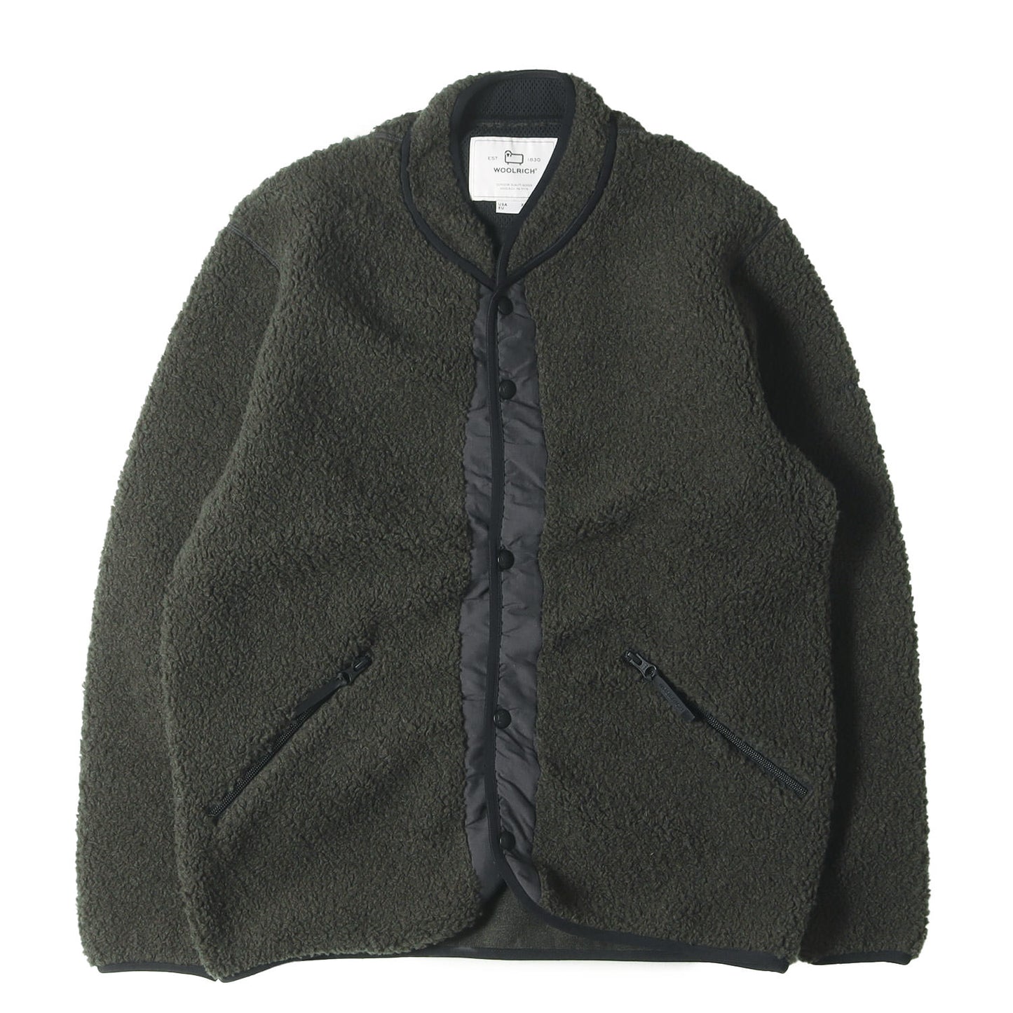 パイルフリース スナップボタン ジャケット (LIGHT PILE JACKET)