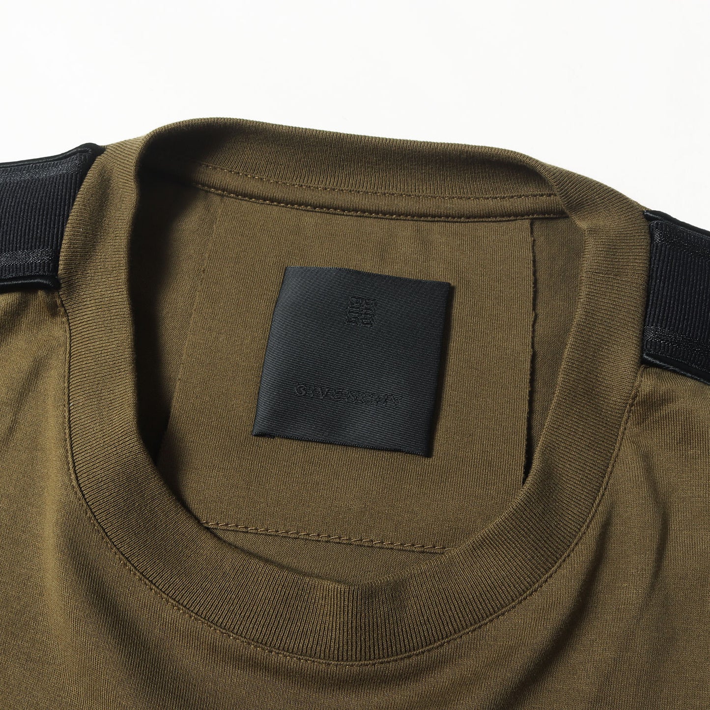 21AW ロゴテープ デザイン スリムフィット Tシャツ