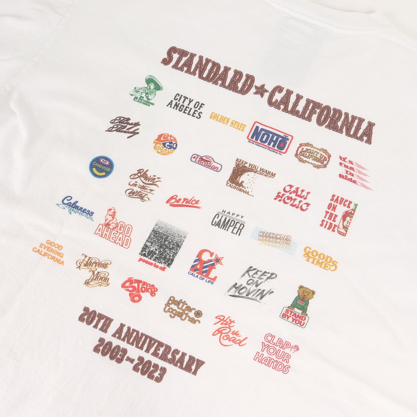 23AW 20周年記念 マルチロゴ ヘビー Tシャツ(SD 20th Anniversary Logo T)