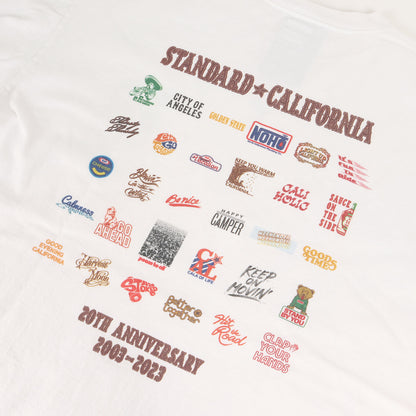 23AW 20周年記念 マルチロゴ ヘビー Tシャツ(SD 20th Anniversary Logo T)